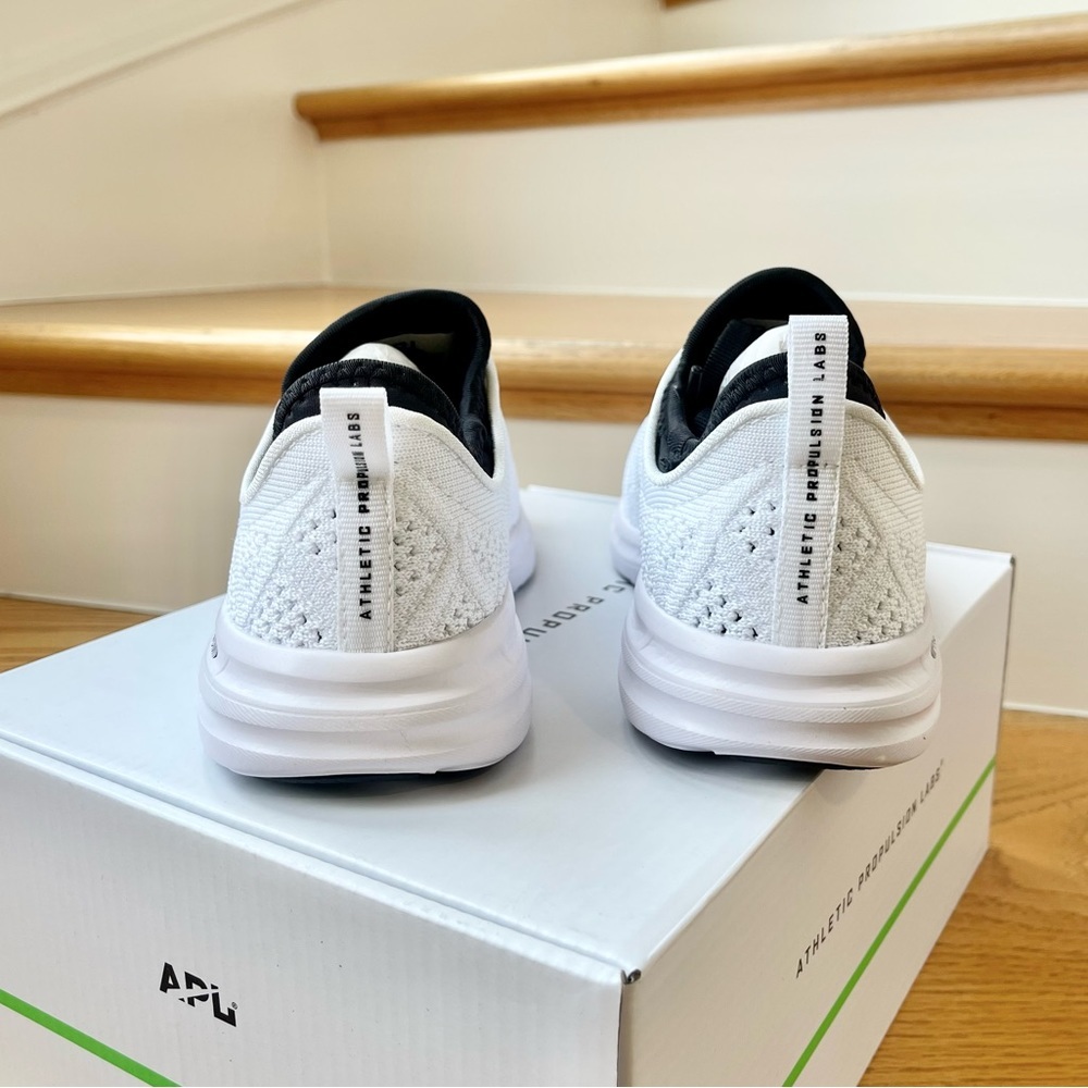 NWT APL Phantom Running Shoes Athletic Propulsion Labs Sneakers White / black - Picture 16 of 16